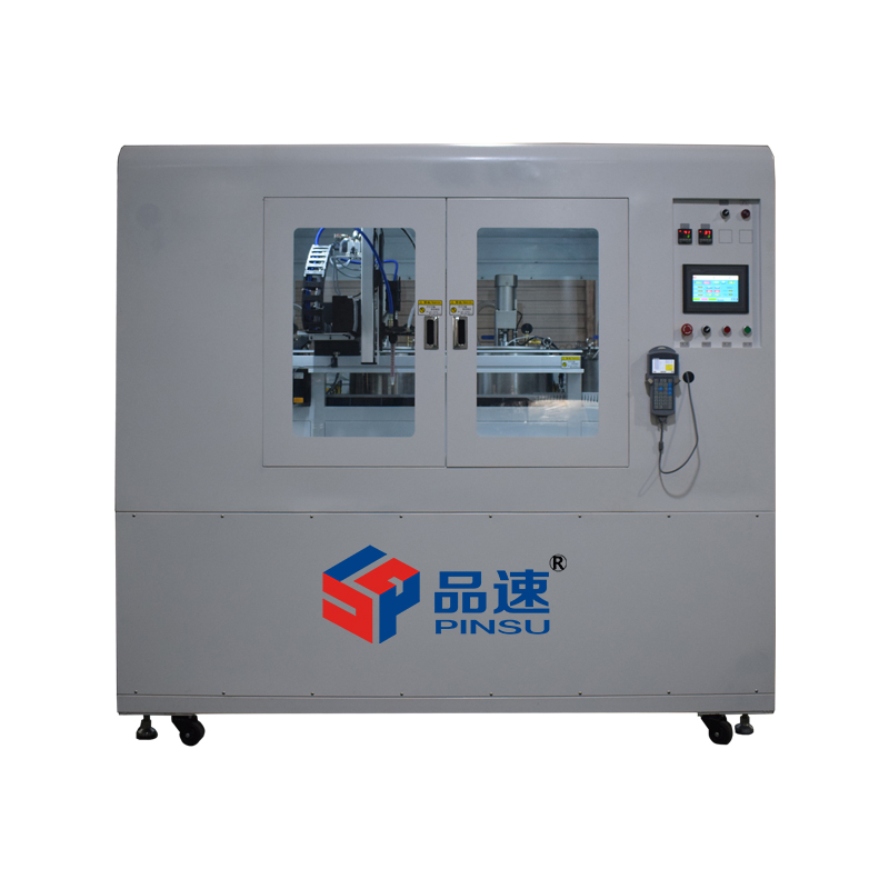    在線三軸懸臂式自動灌膠機