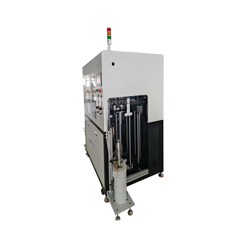 法蘭雙頭轉盤自動點膠機