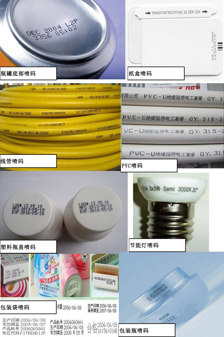 PS-K680P油墨噴碼機應用行業