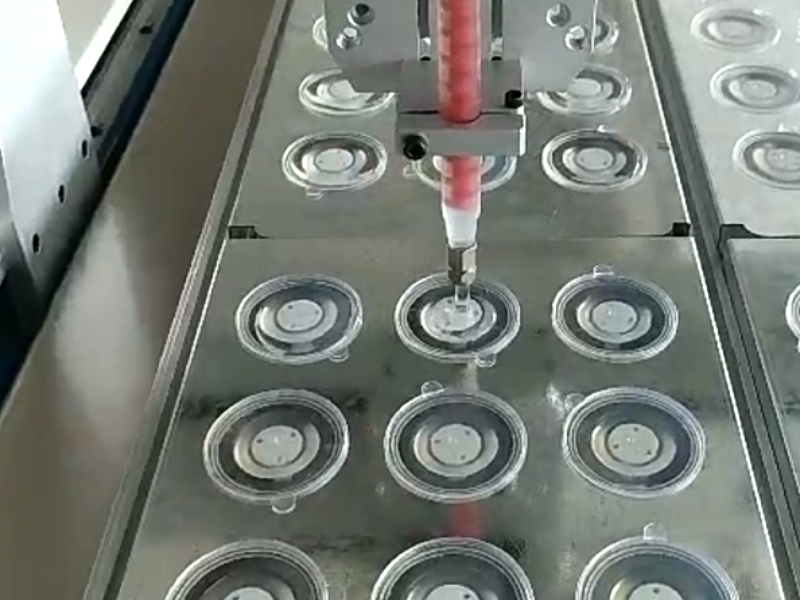PU吸盤真空灌膠機（滴膠機）視頻