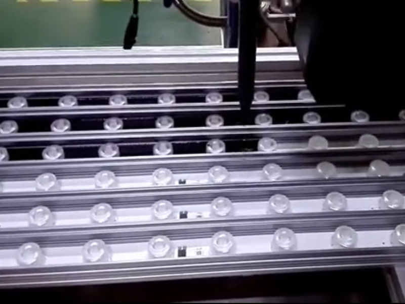 洗墻燈灌膠機視頻