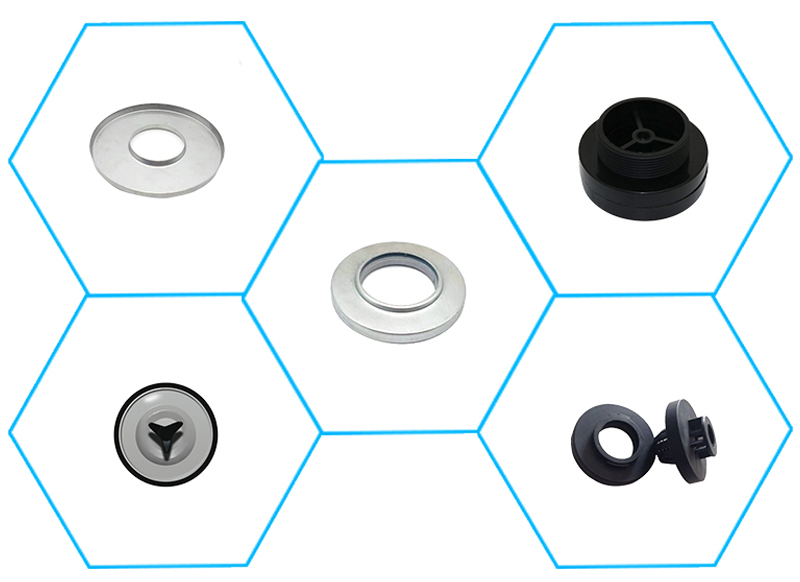 濾清器端蓋自動打膠機應用