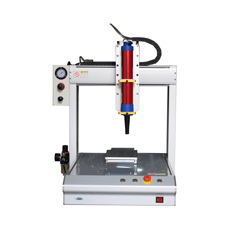 軟包裝膠水三軸桌面式自動點膠機