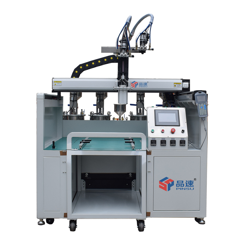 雙供膠系統自動灌膠機（帶拖車）